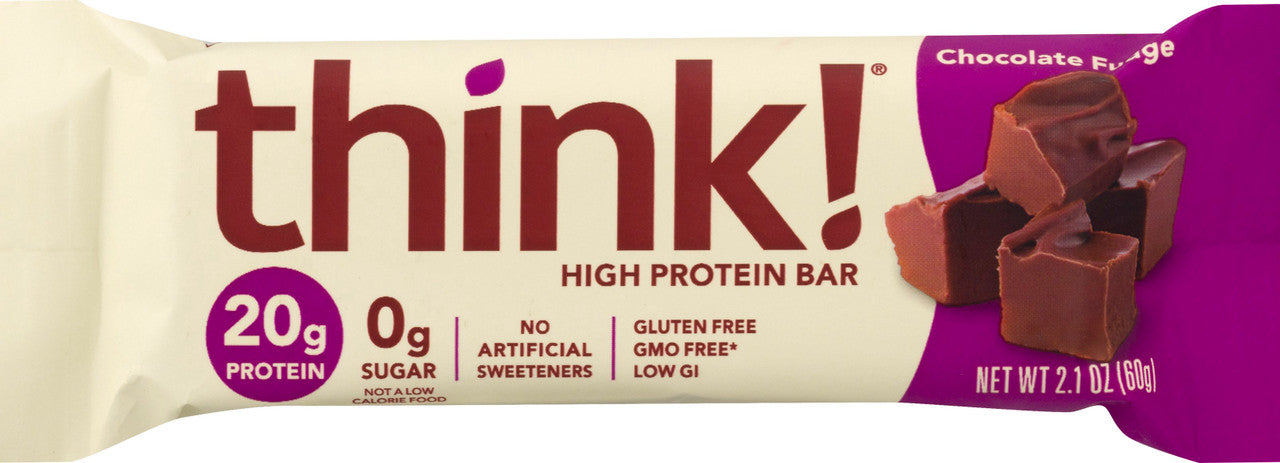 Think Baby Chocolate Fudge Thin Bar (10x2.1 Oz)