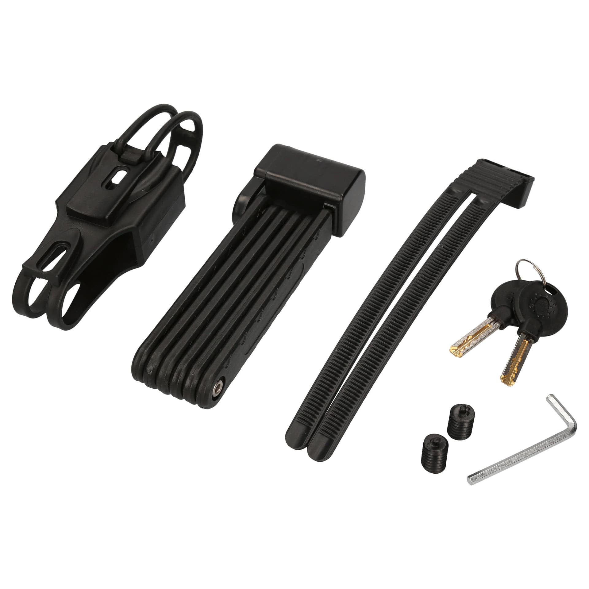 Robustes Faltschloss für E-Bike – Maximaler Diebstahlschutz Schlüssel