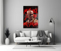 Micheal Jordan, Air Jordan Glass Wall Art || Designer Collection
