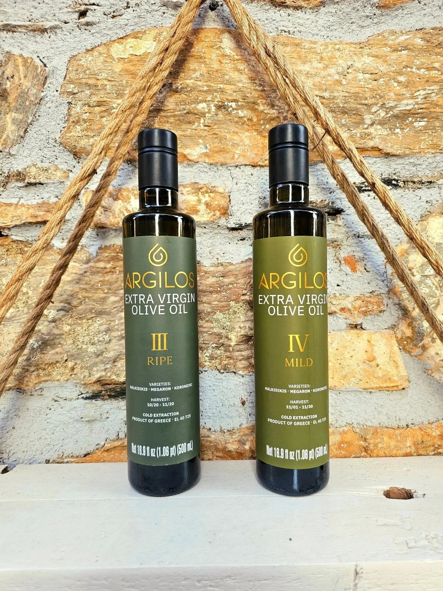 ARGILOS Greek Extra Virgin Olive Oil Essential Everyday Bundle