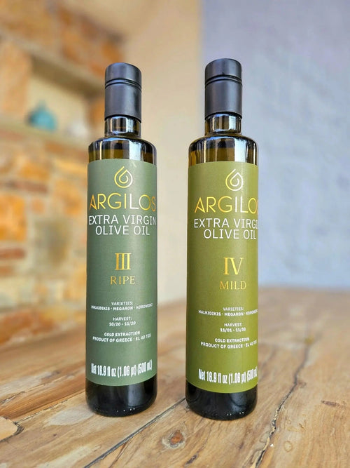 ARGILOS Greek Extra Virgin Olive Oil Essential Everyday Bundle